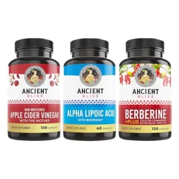 Ancient Bliss Blood Sugar Support with Berberine & Apple Cider Vinegar