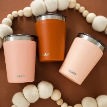 CUPKIN Insulated Sippy Cups - Eco-Friendly Toddler Drinkware
