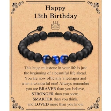ACOGVN Cool 13th Birthday Bracelet - Stylish Gift for Teens