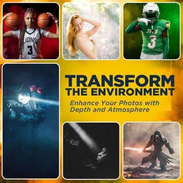 2 Pack Atmosphere Aerosol Haze/Fog Spray for Photography - Safe & Portable Mini Fog Machine Alternative - Smoke and Light Ray Effects Maker for Indoor and Outdoor, No Battery - Made in The USA