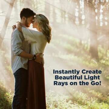 2 Pack Atmosphere Aerosol Haze/Fog Spray for Photography - Safe & Portable Mini Fog Machine Alternative - Smoke and Light Ray Effects Maker for Indoor and Outdoor, No Battery - Made in The USA