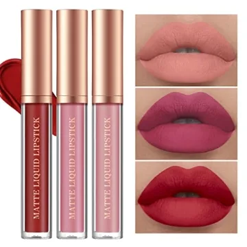 BestLand 12Pcs Matte Liquid Lipstick + Liner Set