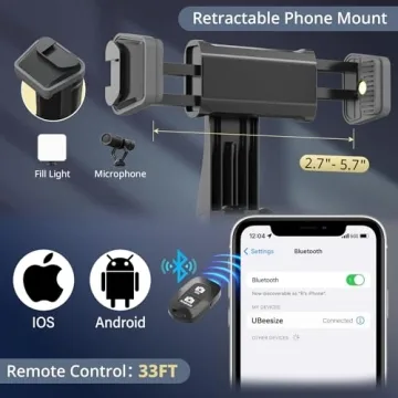 UBeesize 12” Selfie Ring Light for Creators & Content Production