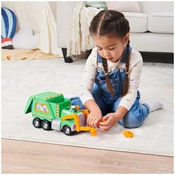 PAW Patrol Rocky Reuse It Truck for Kids Ages 3 Up