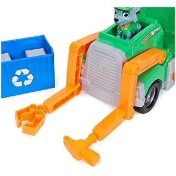 PAW Patrol Rocky Reuse It Truck for Kids Ages 3 Up