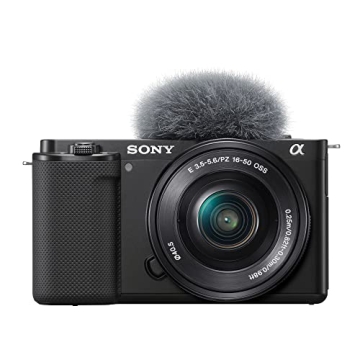 Sony ZV-E10 4K APS-C Mirrorless Vlog Camera