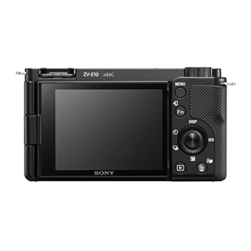 Sony ZV-E10 4K APS-C Mirrorless Vlog Camera