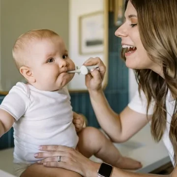 Dr. Brown's Baby Training Toothbrush - Gentle & Fun 0-3 Years