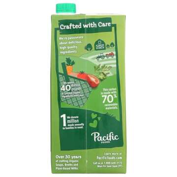 Pacific Foods Organic Low Sodium Vegetable Broth - Delicious, Vegan & Gluten-Free