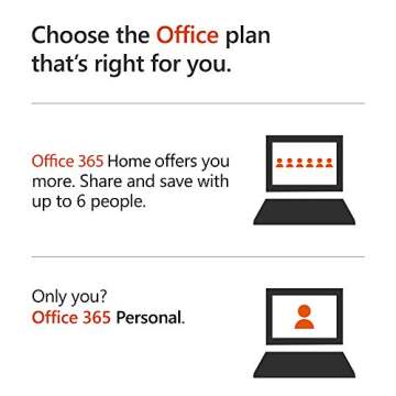 Microsoft Office 365 Personal | 1-year subscription, 1 user, PC/Mac Key Card
