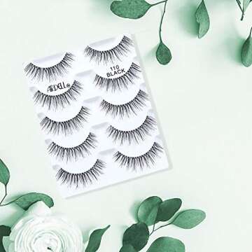 Ardell Natural False Eyelashes 110 - Stunning Eye Makeup