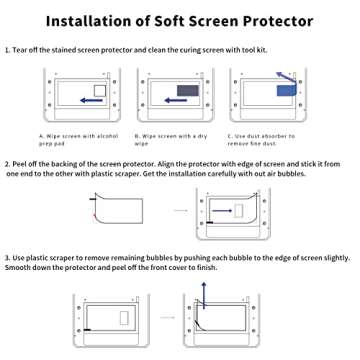 KOYOFEI 5PCS Screen Protector for 10.1″ LCD 3D Printers