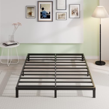 Sturdy EMODA Queen Bed Frame with Heavy Duty Design