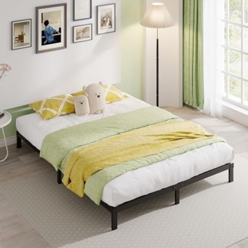 Sturdy EMODA Queen Bed Frame with Heavy Duty Design