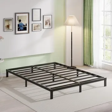 Sturdy EMODA Queen Bed Frame with Heavy Duty Design