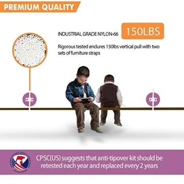 KareKlub Furniture Anchors for Child and Pet Safety