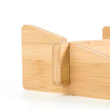 MTWhirldy Bamboo Laptop Stand | Ergonomic Design and Portable