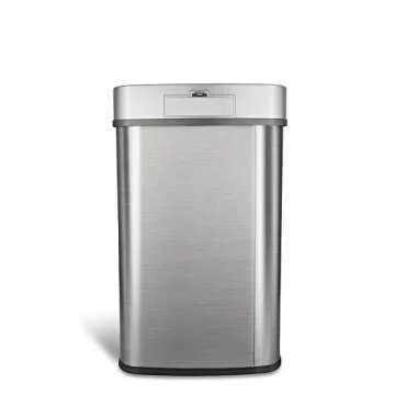 Touchless Trash Can with Motion Sensor Technology