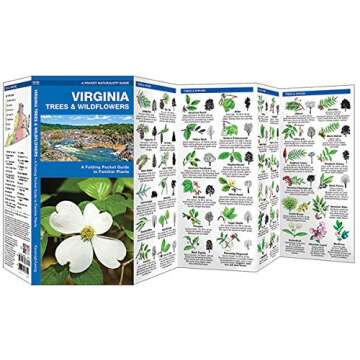 Virginia Trees & Wildflowers: A Folding Pocket Guide to Familiar Plants (Nature Observation North Am...