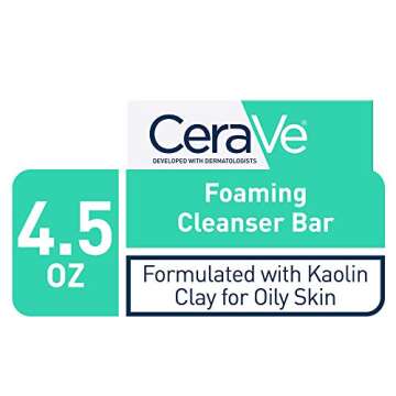 CeraVe Foaming Cleanser Bar for Oily Skin - 4.5 oz