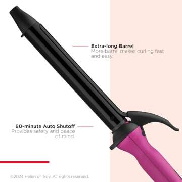REVLON Easy Heat - 1" Precision Curling Iron