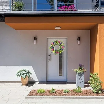 Stunning Artificial Spring Summer Wreath for Your Home