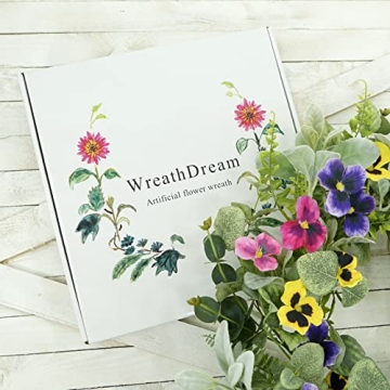 Stunning Artificial Spring Summer Wreath for Your Home