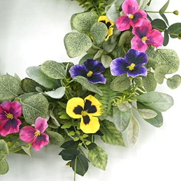 Stunning Artificial Spring Summer Wreath for Your Home