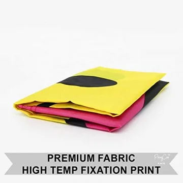 Shop PringCor 3x5FT Flag Pink Happy Face Banner
