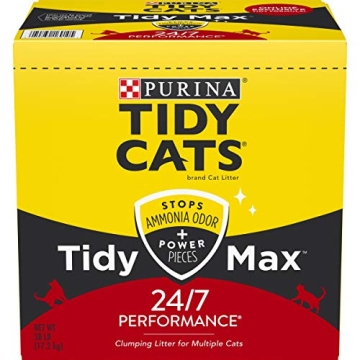 Tidy Max Cat Litter 38 lbs for Multi-Cat Homes