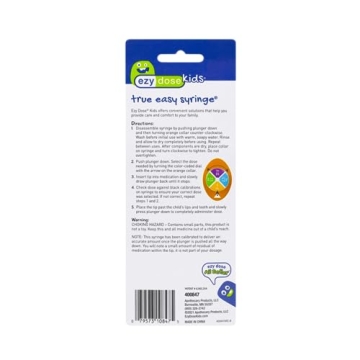 EZY DOSE Kids Baby Oral Syringe - Easy Liquid Dosing Solution