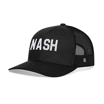 HAKA NASH Trucker Hat, Mesh Outdoor Hat for Men & Women, Adjustable Tennessee Baseball Cap, Snapback...