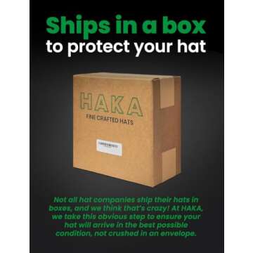 HAKA NASH Trucker Hat, Mesh Outdoor Hat for Men & Women, Adjustable Tennessee Baseball Cap, Snapback Golf Hat Black