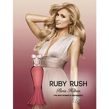Paris Hilton Ruby Rush EDP Spray Women 3.4 oz