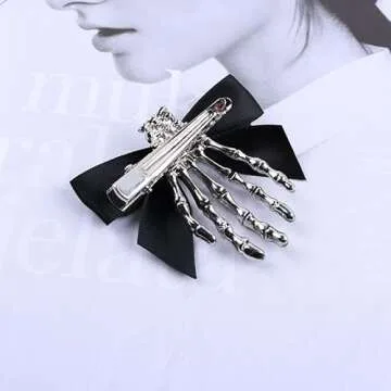 Utavu Skeleton Hair Clips - Unique Halloween Accessories