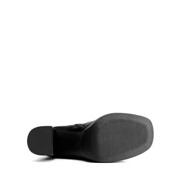 DREAM PAIRS Stylish Knee High Platform Heeled Boots