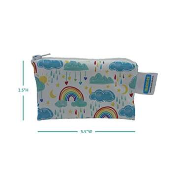 Thirsties Simple Pouch - Rainbow