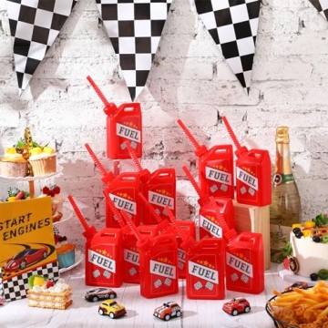 Mifoci Race Car Cups Set - Fun Party Supplies for Kids