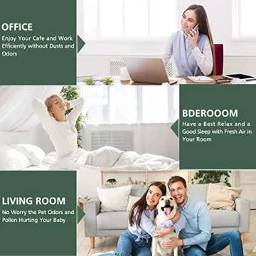 HEPA and Carbon Replacement Filters for LEVOIT Air Purifiers