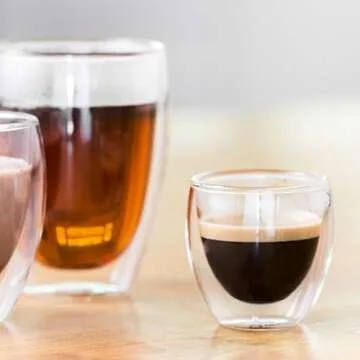 Bodum Pavina Double Wall Espresso/Shot Glass - Set of 2