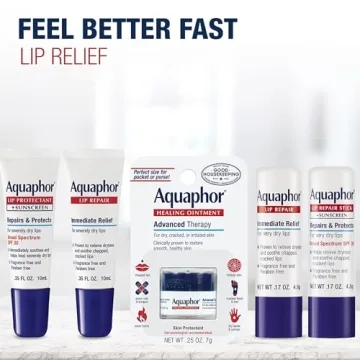Aquaphor Lip Repair Balm SPF 30 for Soft, Protected Lips
