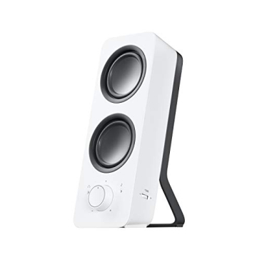Logitech Multimedia Speakers Z200 with Stereo Sound for Multiple Devices, White