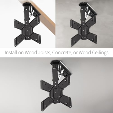 VIVO Electric Ceiling Mount 23-55" TV Adjustable VESA