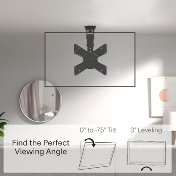 VIVO Electric Ceiling Mount 23-55" TV Adjustable VESA