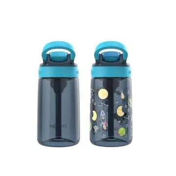 Contigo AutoSpout Water Bottle - 14oz, Kid-Friendly & Spill-Proof