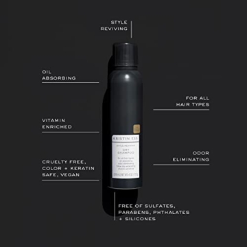 Kristin Ess Dry Shampoo Spray - Absorbs Oil & Adds Volume