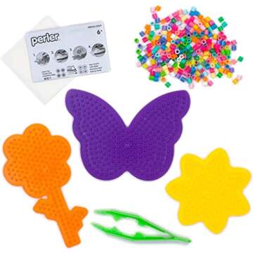 Perler Sunny Days Bright Color Fuse Bead Bucket, 5500 pcs