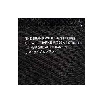 adidas Hydration Crossbody Water Bottle Sling Bag, Black/White, One Size