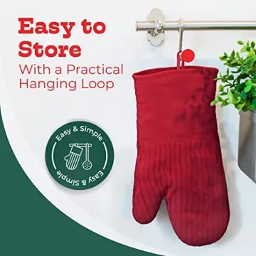 Top Quality Big Red House Kitchen Gloves for Safety