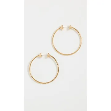 Jenny Bird Icon Hoops Small High Polish Gold Earrings